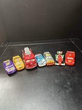 Disney Pixar Cars DieCast Lot Of 7 McQueen Red Darrell Billy Mattel