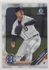 2019 Bowman Chrome Prospects Franklin Perez #BCP-56 pu9
