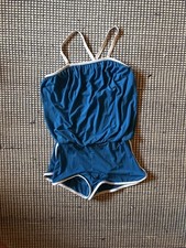 Art Stone Blue Romper Dance Costume   Jazz, Tap, Hip Hop; Size Small Adult