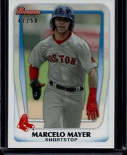 2022 topps #MMV-2011 Marcelo Mayer #/50