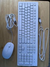HP 310 White Wired Keyboard and Mouse Combo M55009-001 New Open Box