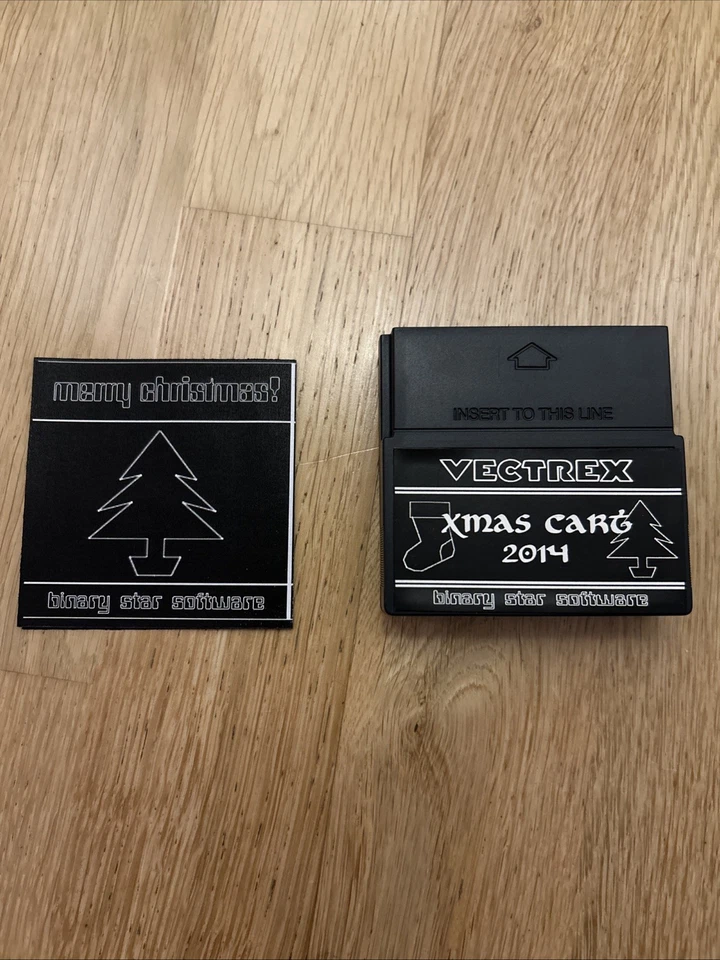 Vectrex Christmas Cart 2014 (Binary Star Software) - Bild 4 von 4