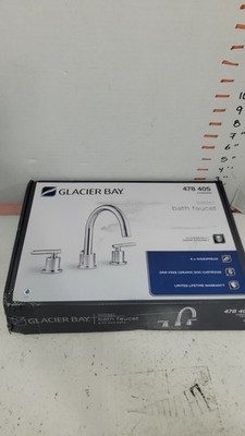 Glacier Bay Dorset Bathroom Faucet 8 in Widespread 2 Handle High Arc 478 405