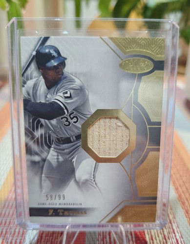 2023 Topps Tier One Frank Thomas Bat /99 White Sox