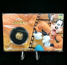 2016 Niue Disney Limited Edition Goofy .5 Gram 9999 Proof Gold Coin 1/1500 7657