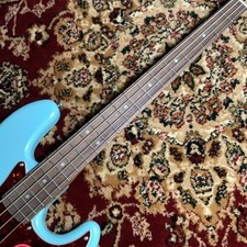 Fender Squier Classic Vibe '60s Jazz Bass Daphne Blue Laurel FB Gebraucht