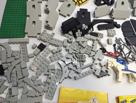 Lego Castle Lot Bundle Knights Knights Flags Parts 6080 6081 6074 6073