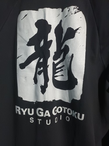 Ryu Ga Gotoku Studio Rare SEGA Jacket Black Mens Medium - Picture 1 of 18