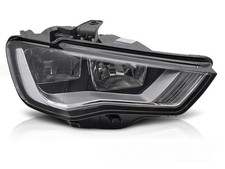 Scheinwerfer Halogen Rechts für Audi A3 8V Bj. 2012-2016 Stellmotor DRL H7 H15