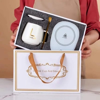 Coffee Mug Warmer 3 Temp Electric Cup Heater Hot Plate Coaster Desk