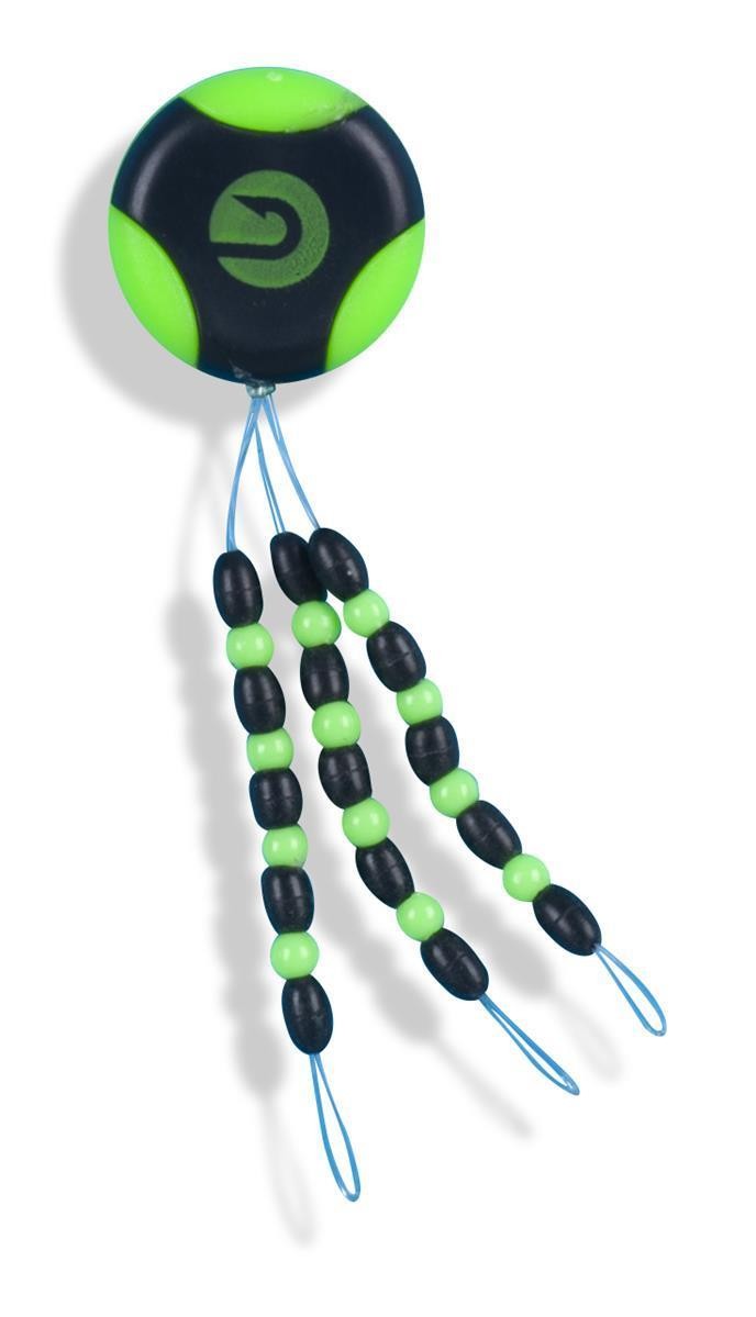 Жевательная резинка Sänger Black mit Perle 15 Stück для шнурстоппера