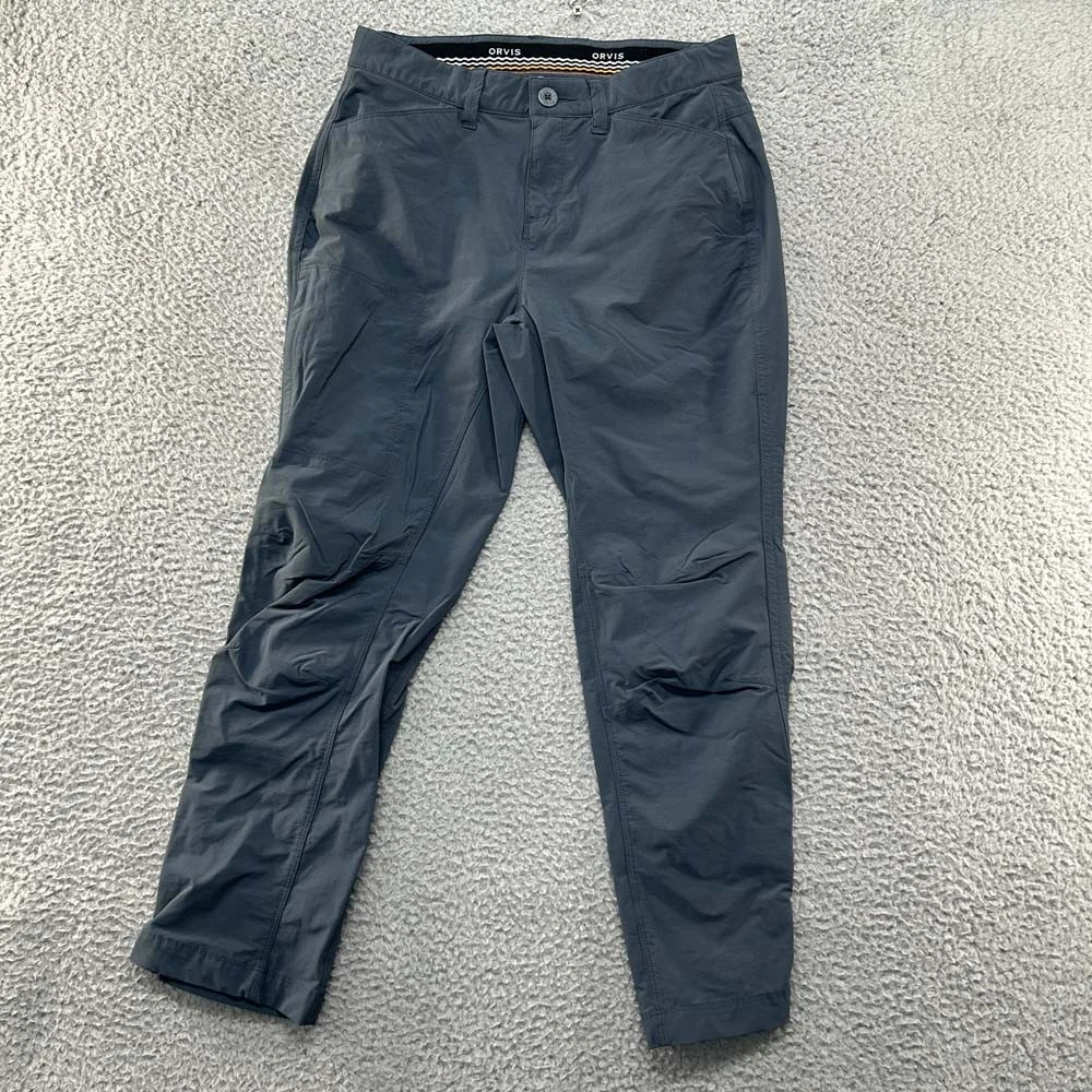 Orvis Fishing Pants Mens 28X24 Stretch Double Knee Hiking Outdoor