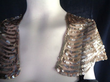 Vintage 1930's sequin capelet original rare