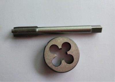 New 1pc   M8.5 X 0.75mm Right Tap + 1pc M8.5 X 0.75mm Right Die Threading Tool #