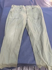 British Army Lightweight Green Barracks Trousers - Various Sizes - Grade 1 #B221