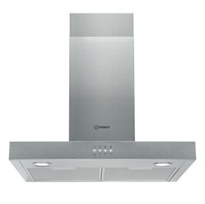 Indesit 60cm Slimline Cooker Hood Stainless Steel. Never Used