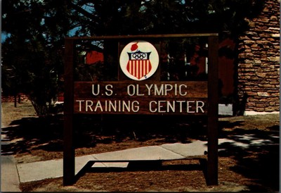Vintage U.S. Olympic Training Center Postcard