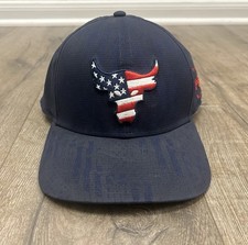Under Armour Project Rock Hat Cap Snapback American Flag Patriotic