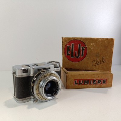 Lumière Eljy Club mit Lypar f3.5 40mm Objektiv OVP Vintage Kamera