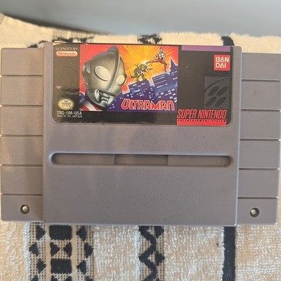 Ultraman Super Nintendo Ban Dai SNES 1991