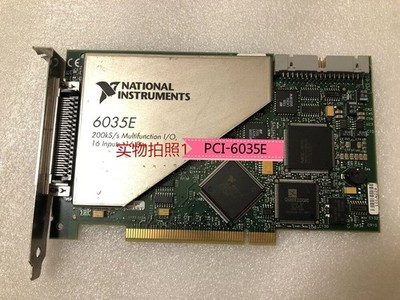 For Used PCI-6035E analog input multi-function data acquisition card