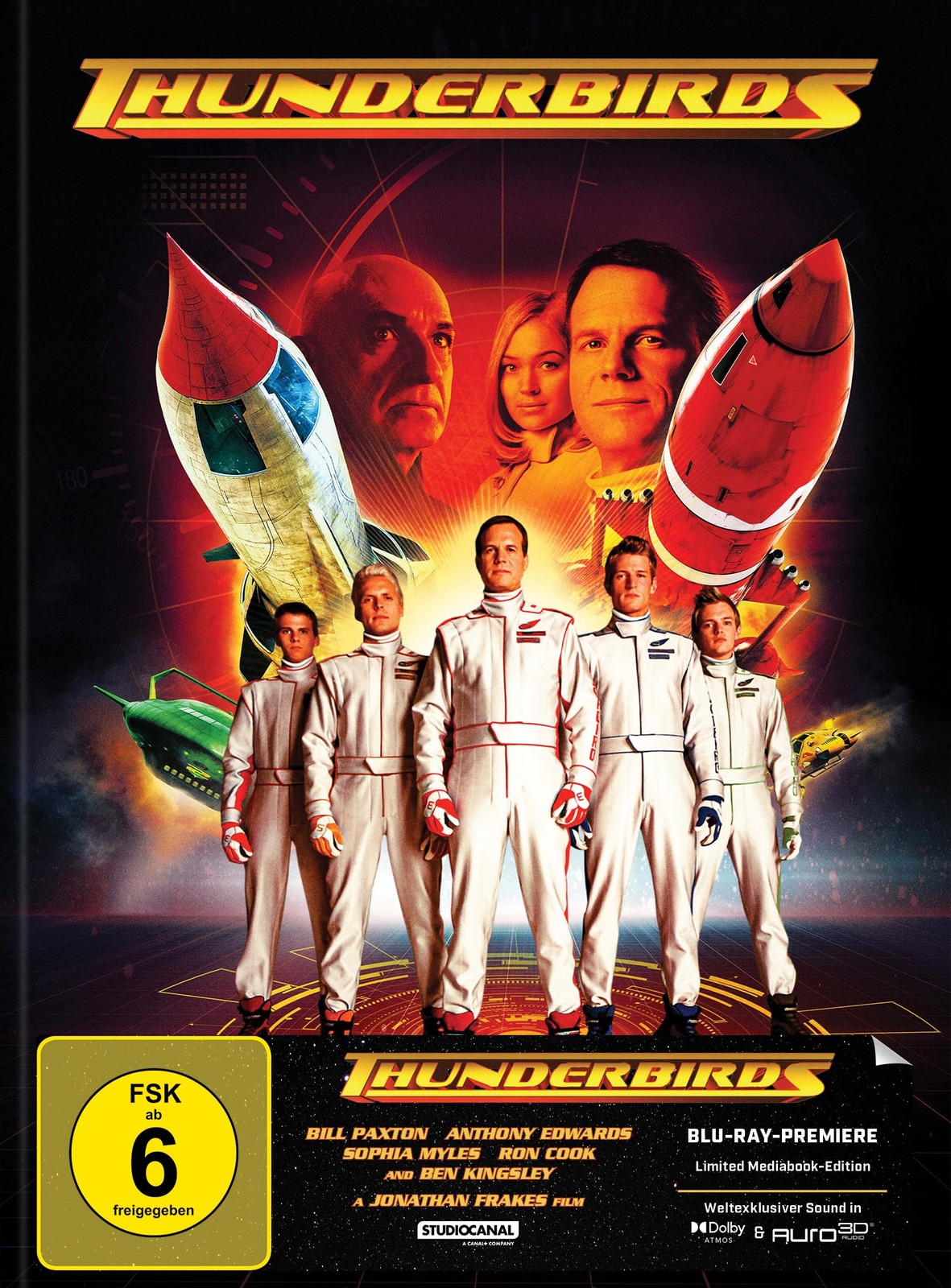 Thunderbirds   Mediabook (2x Blu-ray) mit Dolby Atmos + Auro-3D   Cove (Blu-ray)