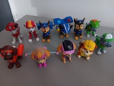 Paw Patrol 11 Toy Figures Dogs Pups Chase Marshall Rocky Rubble Sky Zuma Adj Leg