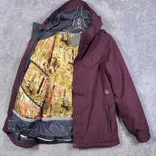Vintage Volcom Jacket Mens M Snowboard Ski Rare Wing Insulated 15kmm Deer Lined