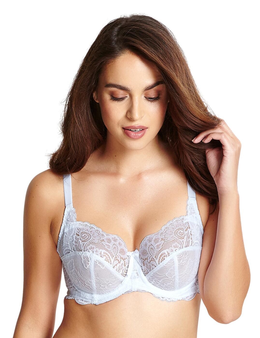 38HH Panache Andorra Bra Full Cup Underwired Lace Non Padded Lingerie 5675