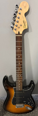 Fender Affinity Series Squier Stratocaster HSS Brown Sunburst S/N ICS15056934