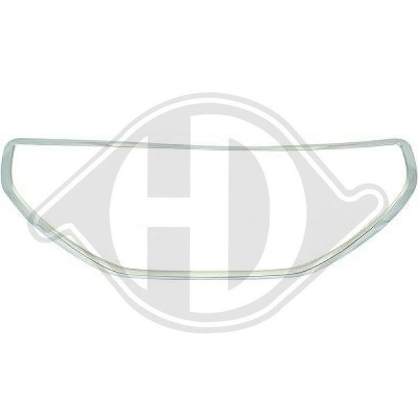 1X Rahmen KüHlergitter Diederichs 4227041 FüR Peugeot-image