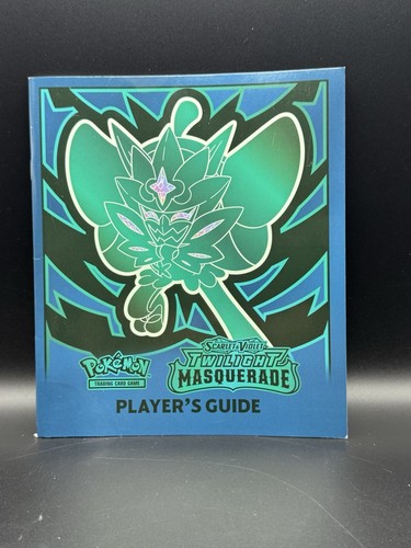 Pokemon Player's Guide Book Scarlet Violet Twilight Masquerade  - ETB Book
