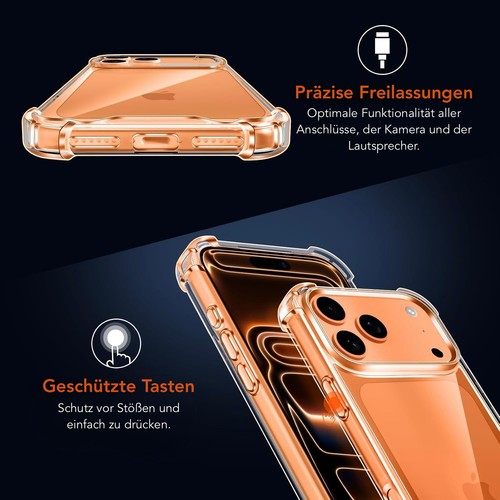 Coque iPhone 17 | Air | Pro | Pro Max AVANA Bumper Housse de protection transparente - Photo 37/39