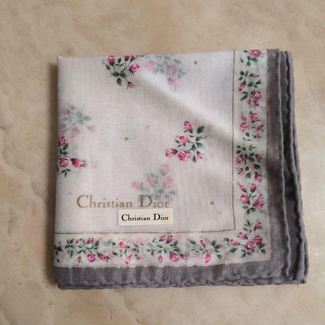 Mouchoir Christian Dior coton 47 cm 18
