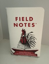 FIELD NOTES Tournament of Books 2026 Memo Book (ROOSTER) Ruled & Rare - NEW