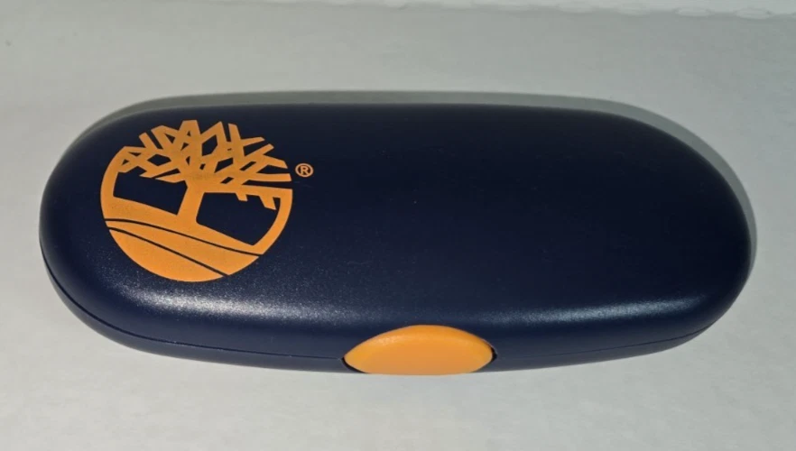 Timberland Glasses Sunglasses Case, Dark Blue & Orange, Eyewear Case Only - Image 3 of 4