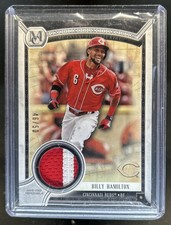 2018 Topps Museum Billy Hamilton Meaningful Material Patch Relics #/50