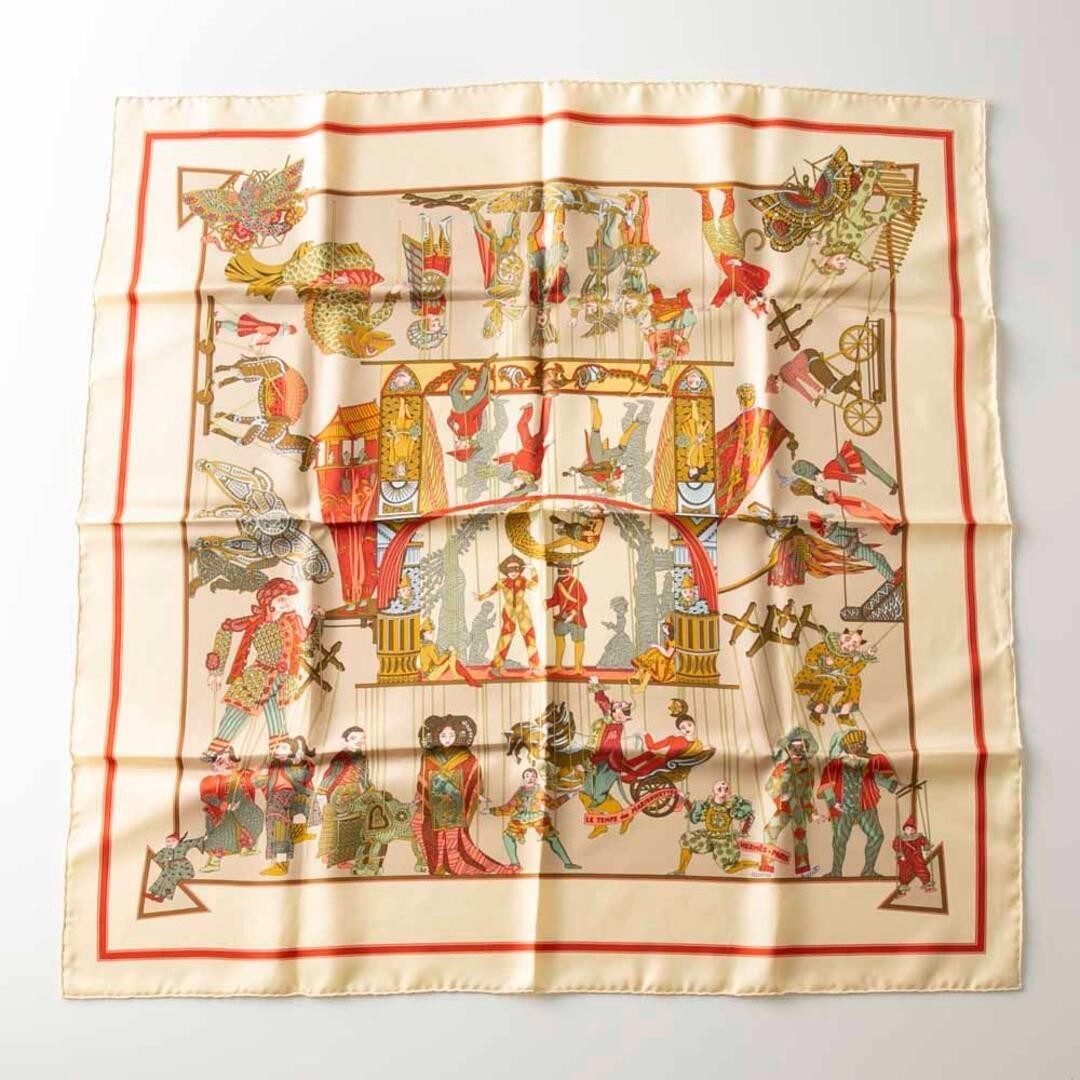 Hermes Carre90 Luxe Silk Scarf in Classic 90cm Square