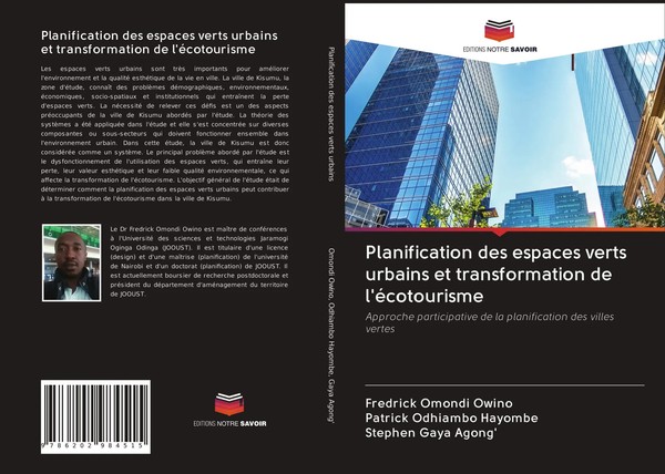 Fredrick Omondi Owino (U. A.) | Planification Des Espaces Verts Urbains Et...-image