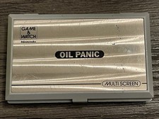 ebay® Auktion 177480199662 | 1982 Nintendo Game & Watch OIL PANIC Multi Screen Handheld System OP-51 Thumbnail of ebay® auction 177480199662 | 1982 Nintendo Game & Watch OIL PANIC Multi Screen Handheld System OP-51