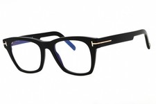 Tom Ford FT TF5886-B 001 Square Shiny Black 52 mm Men's Eyeglasses Frame