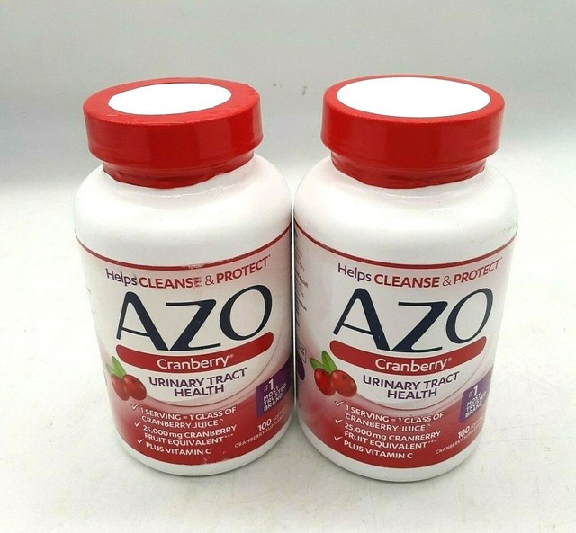 AZO Cranberry Urinary Tract Health Softgels 100 Count for sale online eBay