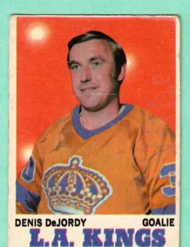 (1) DENIS DEJORDY   1970-71 O-PEE-CHEE  # 31 KINGS GOALIE VG  CARD (L1098)