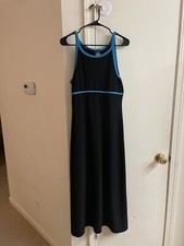 My Michelle Woman  s Dress Size Medium Black With Blue Accents