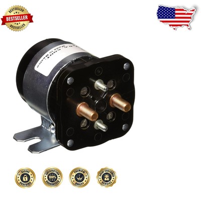 Compact 12V DC 200 Amp Power Contactor Solenoid with Bracket for Easy Install