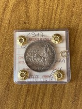 REGNO D' ITALIA 2 LIRE QUADRIGA 1917 RARA sigillata SPL+ NUMISMATICA SUBALPINA