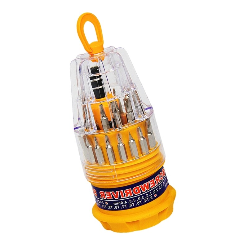 Alloy 30 Piece Screwdriver Toolkit for DIY and Professional Repairs