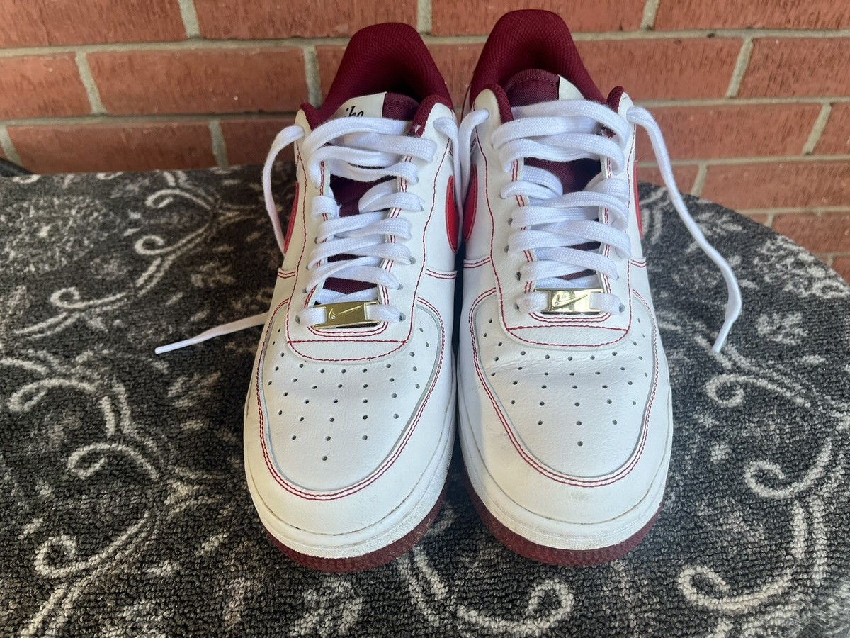 27エアフォース1 FIRST USE WHITE RED DA8478-101 Nike Air Force 1 Low First Use White University Red DA8478