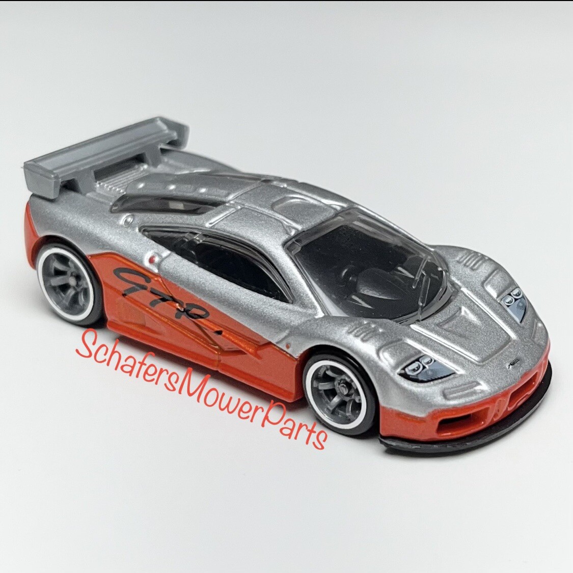 2010 Hot Wheels Speed Machines McLaren F1 GTR Silver & Orange | eBay