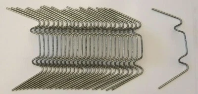 Greenhouse Glass W Clips 50 pcs Clips for Greenhouse Spares